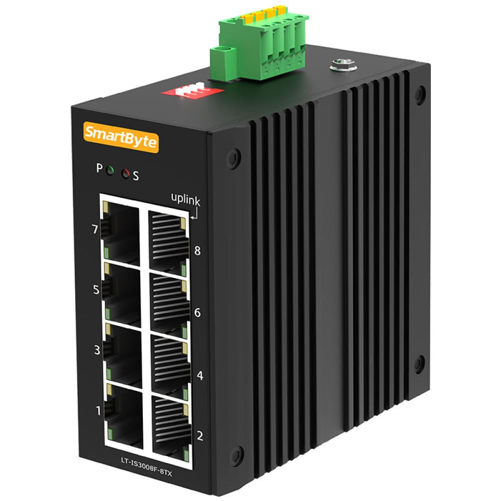 8*10/100Base-TX + 1*100Base-FX Industrial Ethernet Switch