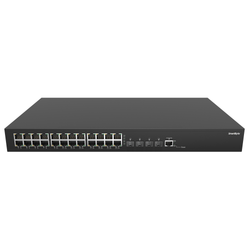 24*10/100/1000Base-T + 4*1G/2.5G/10G SFP + Layer 3 Managed Ethernet Switch