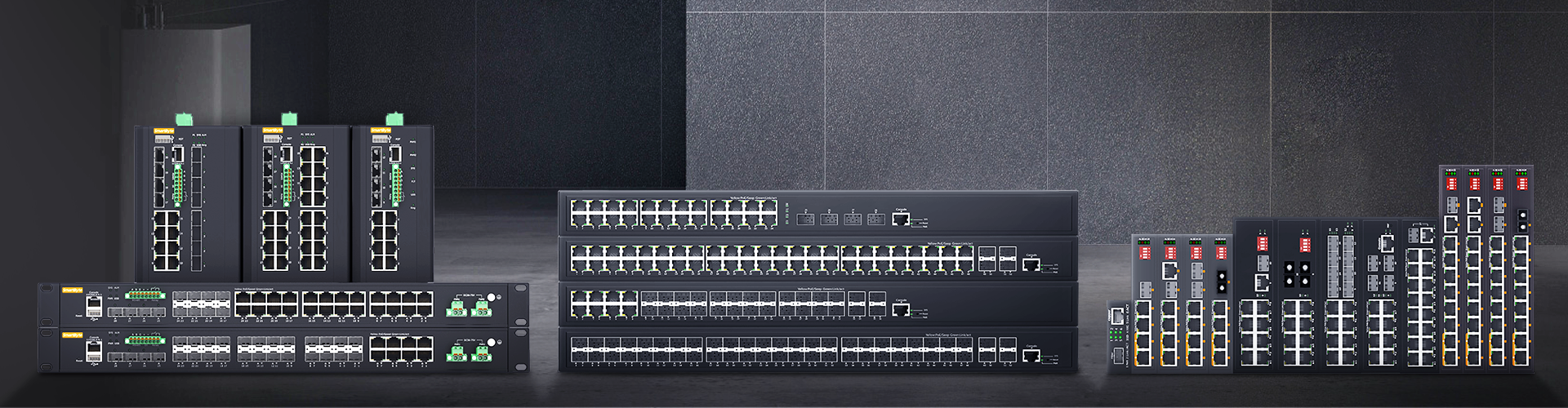 Unmanaged Industrial PoE Switches