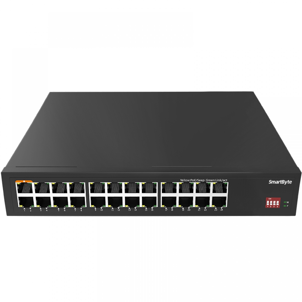 24*10/100/1000Base-T Enhanced Function  Unmanaged Ethernet Switch