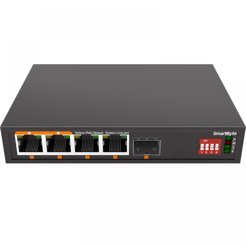 5 ports 10/100M Enhanced Function Unmanaged Ethernet Switch