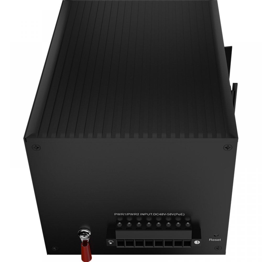 4 *1000Base-X SFP + 24 *10/100/1000Base-T PoE Ports  Managed Industrial PoE Switch