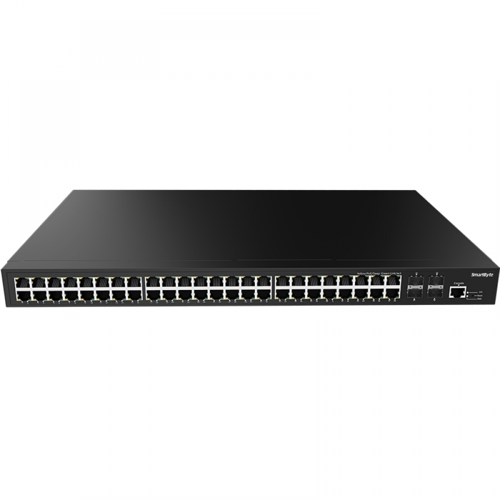 48*10/100/1000Base-T + 4*1G/2.5G/10G SFP+ Layer 2+ Managed PoE Switch