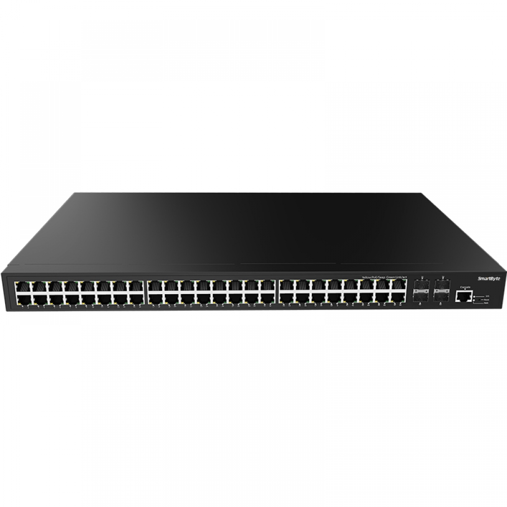 48*10/100/1000Base-T + 4*1G/2.5G SFP Layer 2+ Managed PoE Switch