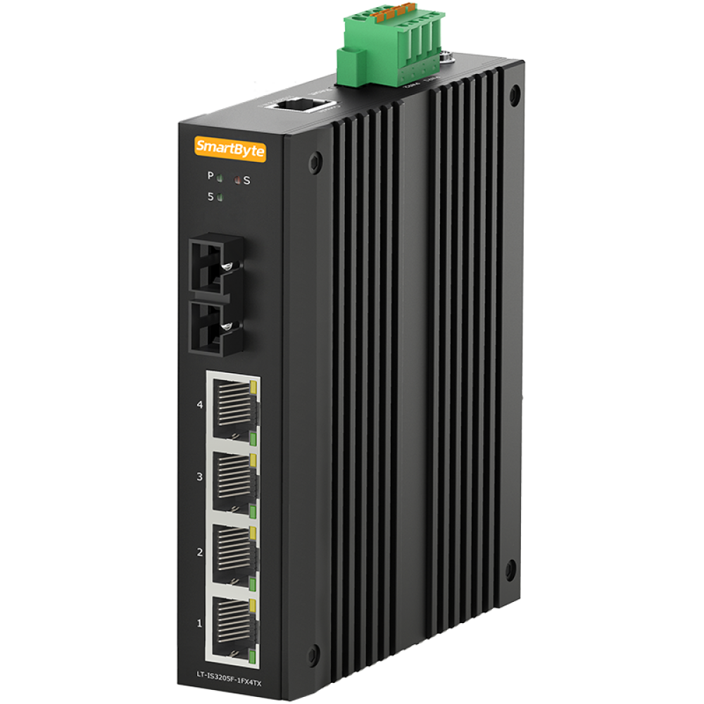 4*10/100Base-TX + 1*100Base-FX  Managed Industrial Ethernet Switch