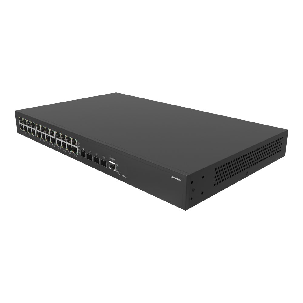 24*10/100/1000Base-T + 4*1G/2.5G/10G SFP + Layer 3 Managed Ethernet Switch