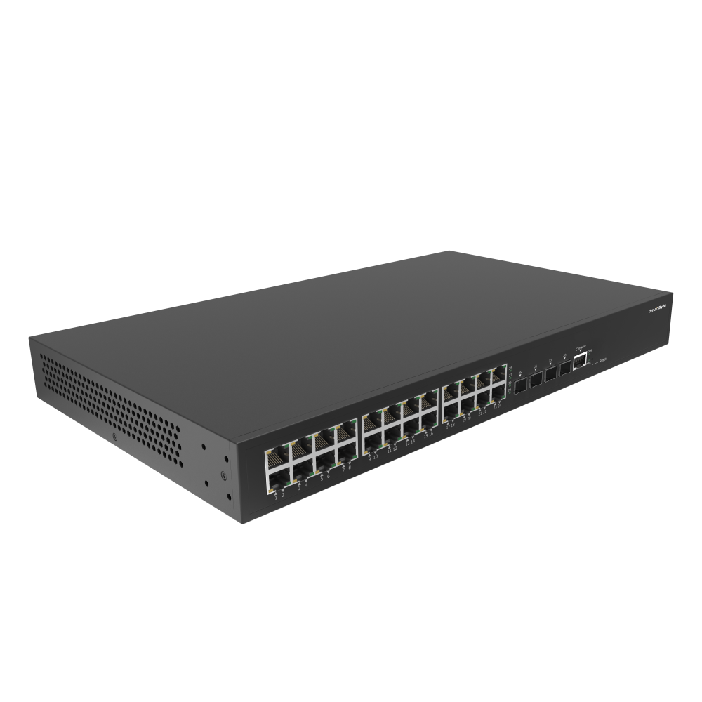 24*10/100/1000Base-T + 4*1G/2.5G SFP Layer 2 Managed PoE Switch