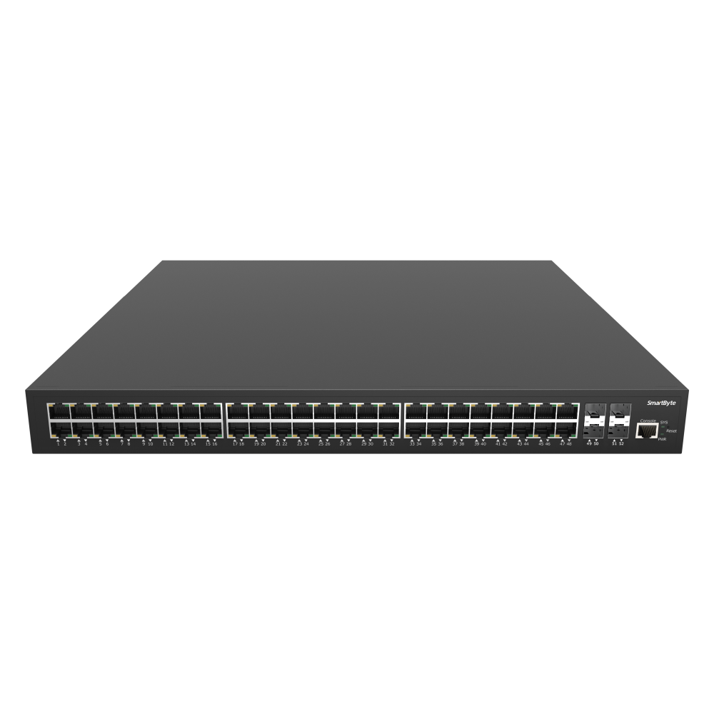 48*10/100/1000Base-T + 4*1G/2.5G SFP Layer 2+ Managed Ethernet Switch