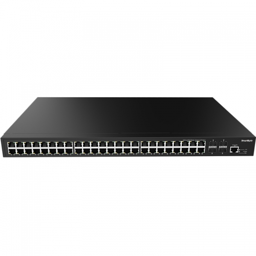 48*10/100/1000Base-T + 4*1G/2.5G/10G SFP+ Layer 3 Managed PoE Switch